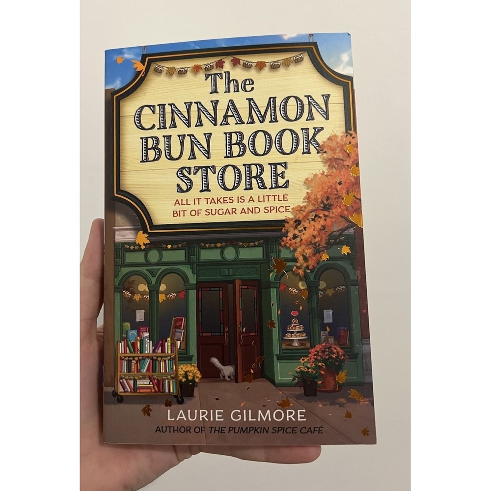 The Cinnamon Bun Book Store By Laurie Gilmore Viral TikTok Cozy Fall Romance EUC